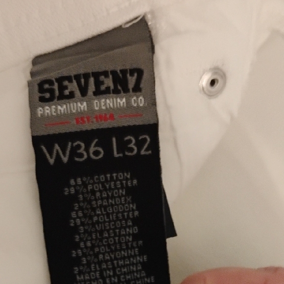 White Denim Jeans - Picture 4 of 6